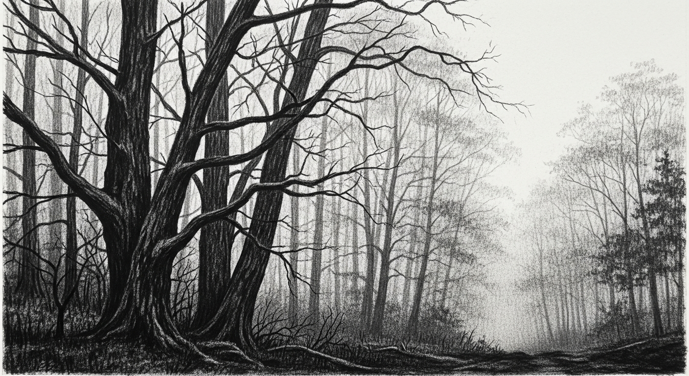 Угольный пейзаж